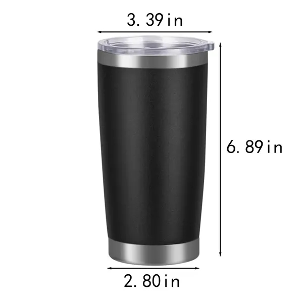 20Oz Stainless Steel Double Wall Insulated Coffee Mugs Cups - 20Oz Stainless Steel Double Wall Insulated Coffee Mugs Cups - Image 1 of 5