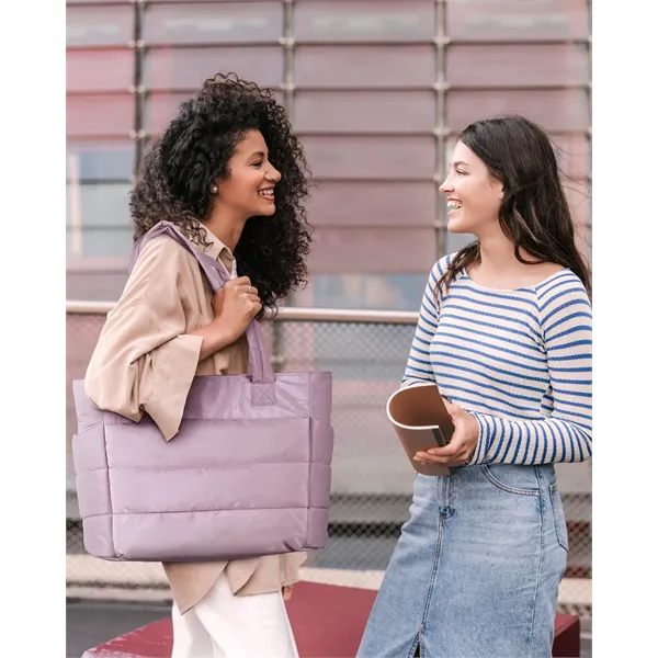 Multi-Compartment Laptop Padded Tote Bag For Work & Travel - Multi-Compartment Laptop Padded Tote Bag For Work & Travel - Image 14 of 20