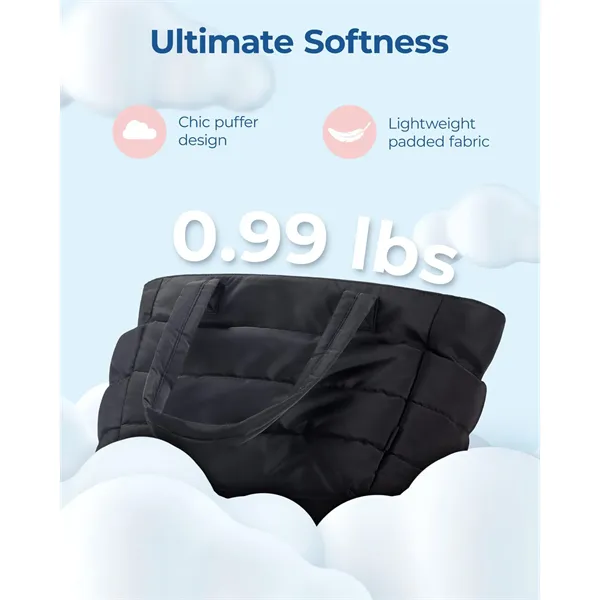 Multi-Compartment Laptop Padded Tote Bag For Work & Travel - Multi-Compartment Laptop Padded Tote Bag For Work & Travel - Image 16 of 20