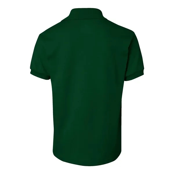 Hanes Youth EcoSmart® Jersey Polo - Hanes Youth EcoSmart® Jersey Polo - Image 9 of 33