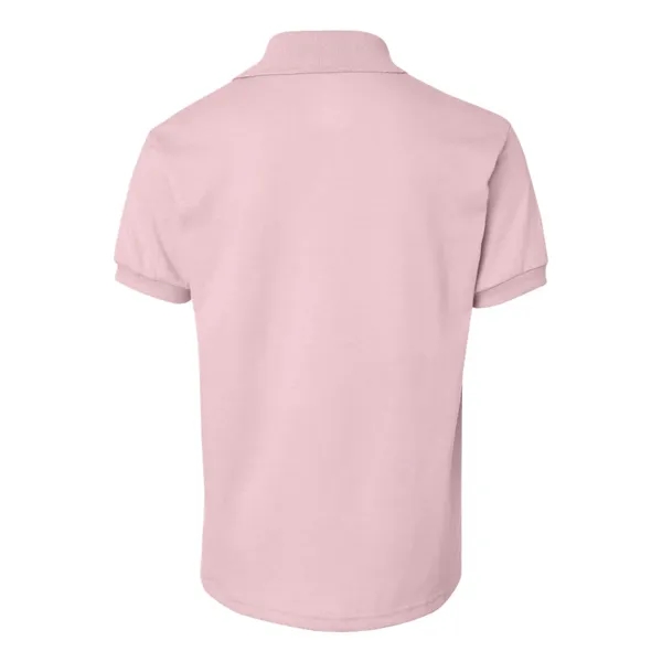 Hanes Youth EcoSmart® Jersey Polo - Hanes Youth EcoSmart® Jersey Polo - Image 30 of 33