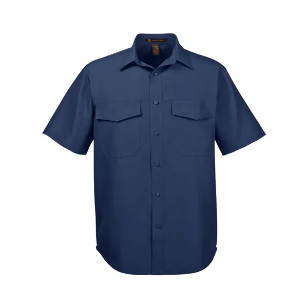 Harriton Men's Key West Short Sleeve Performance Staff Shirt - Harriton Men's Key West Short Sleeve Performance Staff Shirt - Image 5 of 7