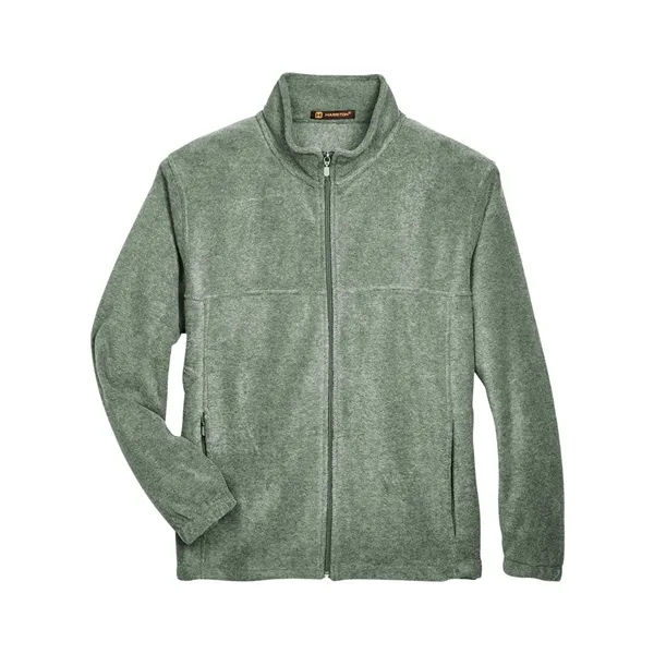 Harriton Men's Full-Zip Fleece - Harriton Men's Full-Zip Fleece - Image 5 of 20