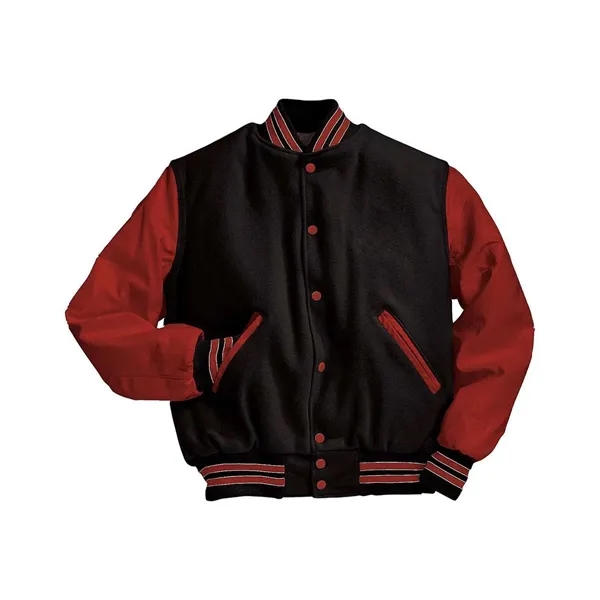 Holloway Men's Varsity Wool Jacket - Holloway Men's Varsity Wool Jacket - Image 11 of 40