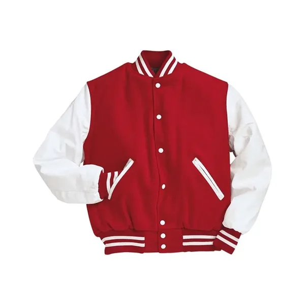 Holloway Men's Varsity Wool Jacket - Holloway Men's Varsity Wool Jacket - Image 39 of 40