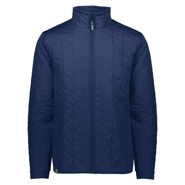 Holloway Men's Repreve® Eco Quilted Jacket - Holloway Men's Repreve® Eco Quilted Jacket - Image 5 of 12