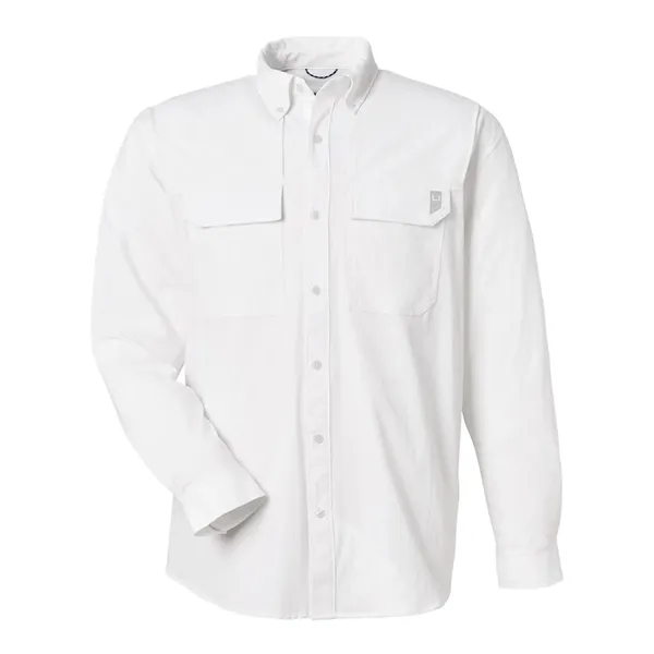 HUK Men's Creekbed Pocket Fishing Shirt - HUK Men's Creekbed Pocket Fishing Shirt - Image 9 of 10