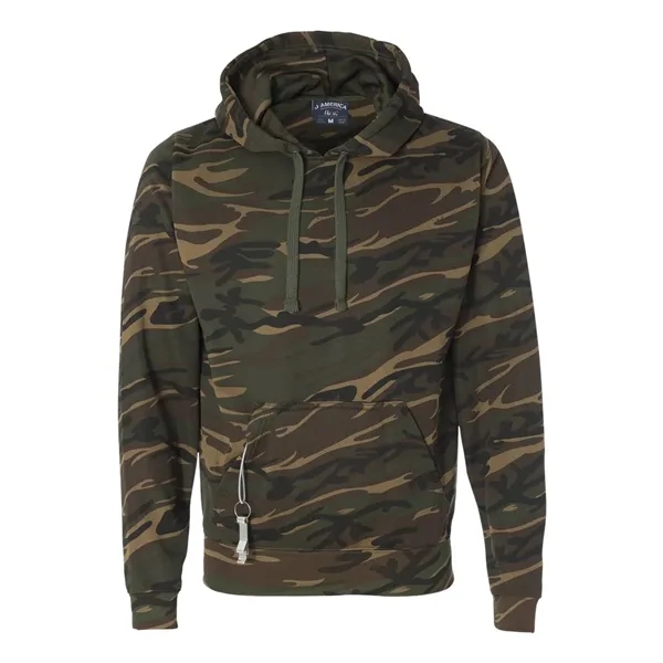 J. America Men's Polyester Tailgate Hooded Sweatshirt - J. America Men's Polyester Tailgate Hooded Sweatshirt - Image 3 of 6