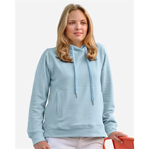 J. America Women's Electric Fleece Hooded Sweatshirt - J. America Women's Electric Fleece Hooded Sweatshirt - Image 0 of 8