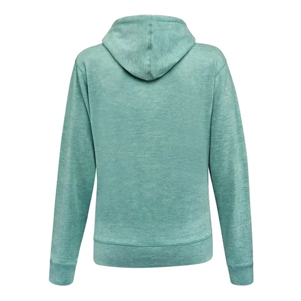 J. America Women's Electric Fleece Hooded Sweatshirt - J. America Women's Electric Fleece Hooded Sweatshirt - Image 2 of 8