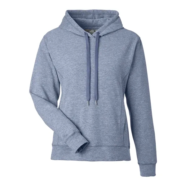 J. America Women's Electric Fleece Hooded Sweatshirt - J. America Women's Electric Fleece Hooded Sweatshirt - Image 3 of 8