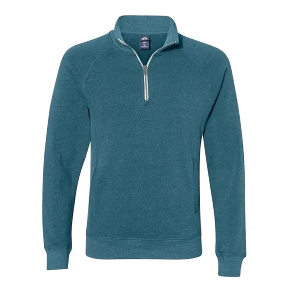 J. America Men's Triblend Quarter-Zip Sweatshirt - J. America Men's Triblend Quarter-Zip Sweatshirt - Image 15 of 18