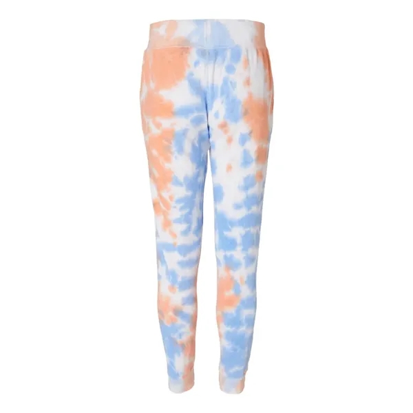 J. America Unisex Tie-Dyed Fleece Joggers - J. America Unisex Tie-Dyed Fleece Joggers - Image 14 of 14