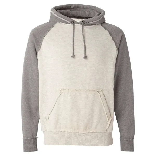 J. America Men's Vintage Heather Hooded Sweatshirt - J. America Men's Vintage Heather Hooded Sweatshirt - Image 5 of 18
