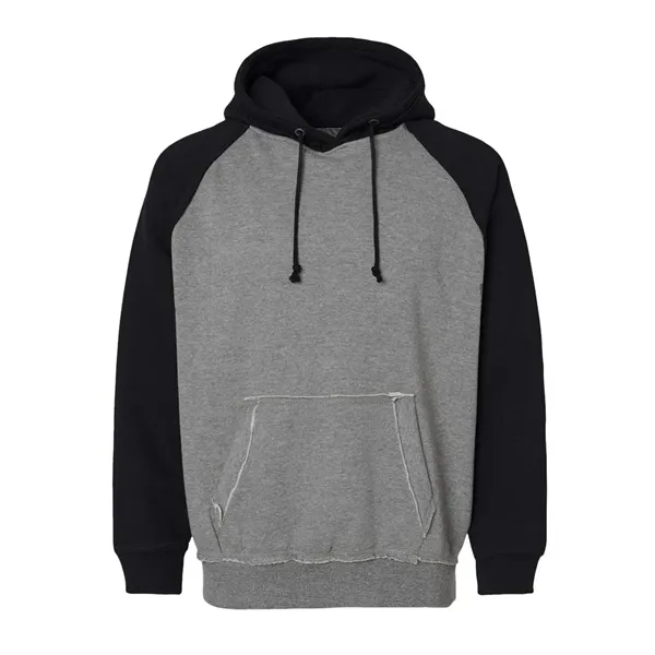 J. America Men's Vintage Heather Hooded Sweatshirt - J. America Men's Vintage Heather Hooded Sweatshirt - Image 9 of 18