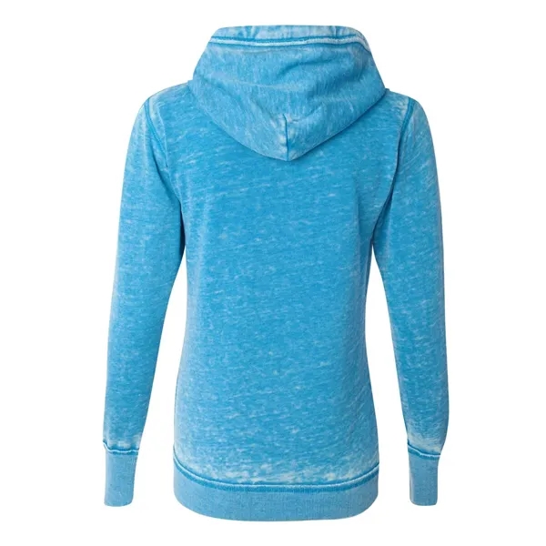 J. America Women's Zen Fleece Full-Zip Hooded Sweatshirt - J. America Women's Zen Fleece Full-Zip Hooded Sweatshirt - Image 7 of 15