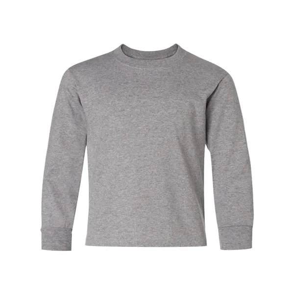 JERZEES Youth Dri-Power® Long Sleeve 50/50 T-Shirt - JERZEES Youth Dri-Power® Long Sleeve 50/50 T-Shirt - Image 13 of 27