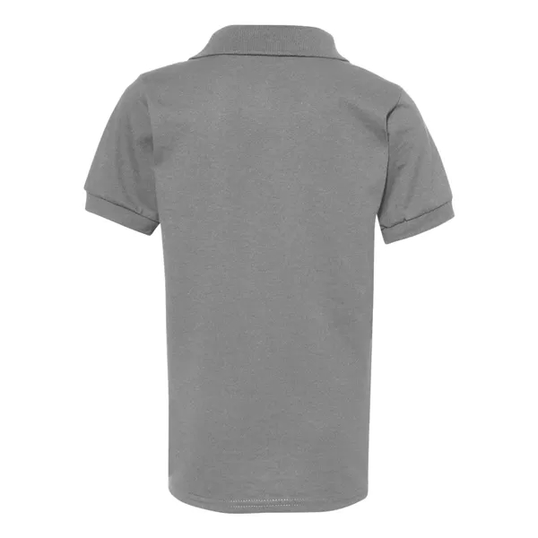 JERZEES SpotShield® Youth 50/50 Polo - JERZEES SpotShield® Youth 50/50 Polo - Image 4 of 5