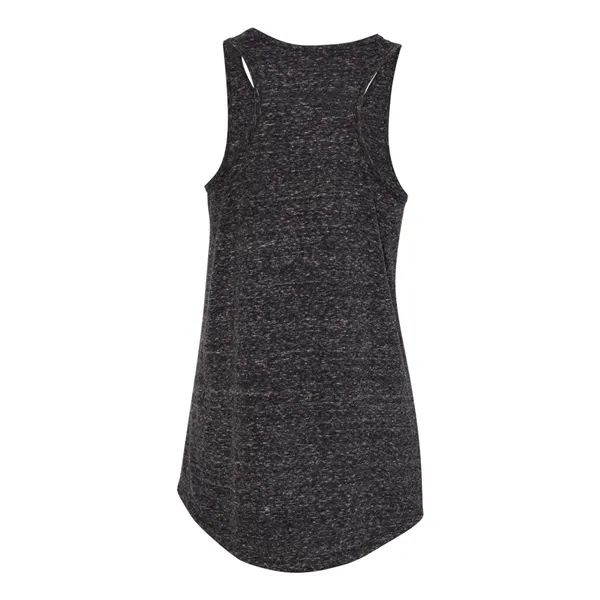JERZEES Women's Snow Heather Jersey Racerback Tank Top - JERZEES Women's Snow Heather Jersey Racerback Tank Top - Image 2 of 4