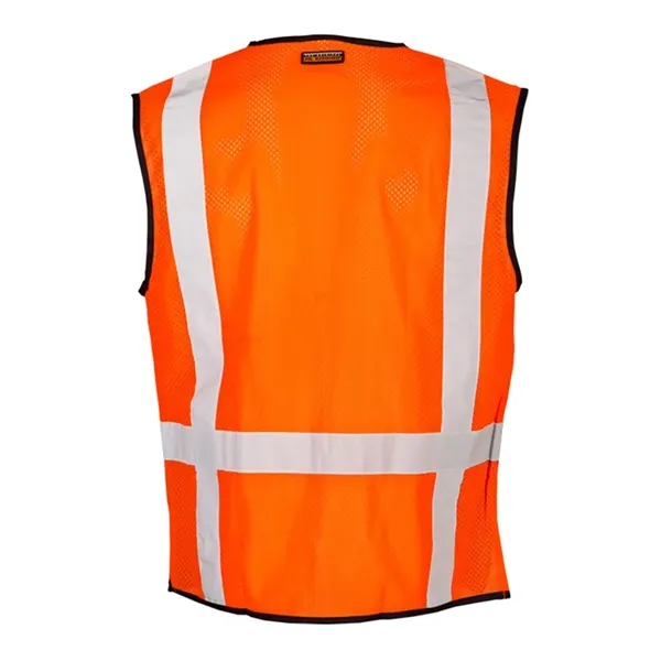 Kishigo Unisex Black Bottom Mesh Class 2 Vest - Kishigo Unisex Black Bottom Mesh Class 2 Vest - Image 5 of 5