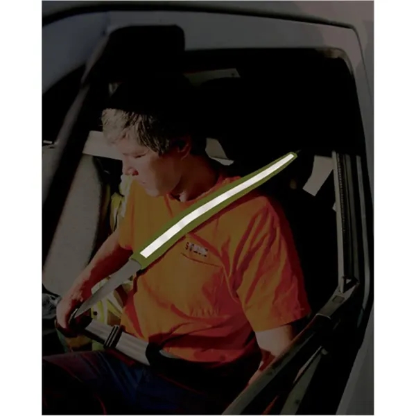 Kishigo Single Stripe Seat Belt Covers - Kishigo Single Stripe Seat Belt Covers - Image 0 of 2