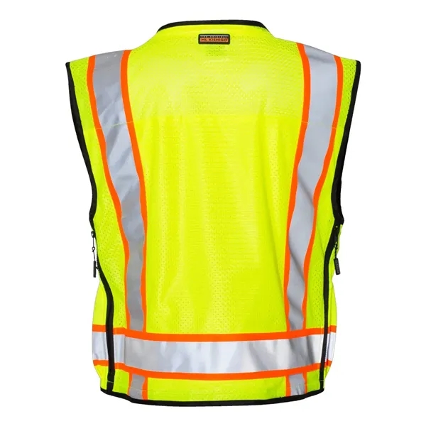 Kishigo Unisex Professional Surveyors Vest - Kishigo Unisex Professional Surveyors Vest - Image 2 of 4