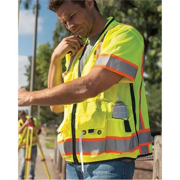Kishigo Unisex Professional Surveyors Vest - Kishigo Unisex Professional Surveyors Vest - Image 0 of 4