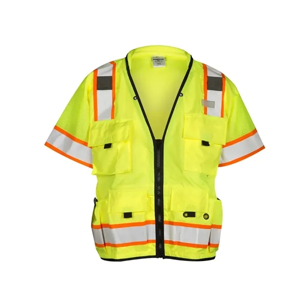 Kishigo Unisex Professional Surveyors Vest - Kishigo Unisex Professional Surveyors Vest - Image 1 of 4