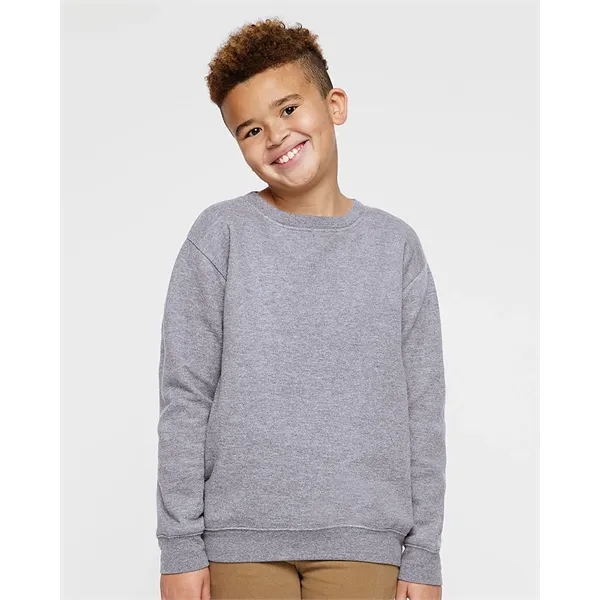 LAT Youth Elevated Fleece Crewneck Sweatshirt - LAT Youth Elevated Fleece Crewneck Sweatshirt - Image 0 of 20