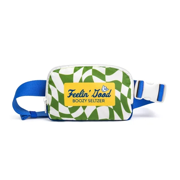 Full Color Recycled Canvas Crossbody - Full Color Recycled Canvas Crossbody - Image 0 of 7