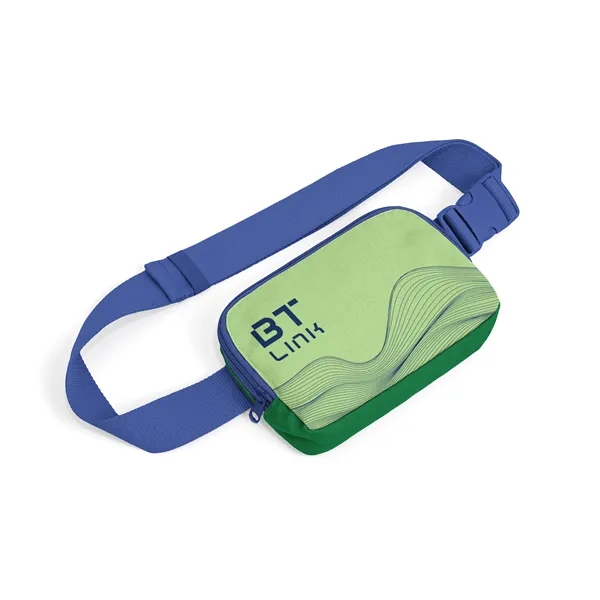 Full Color Recycled Canvas Crossbody - Full Color Recycled Canvas Crossbody - Image 5 of 7