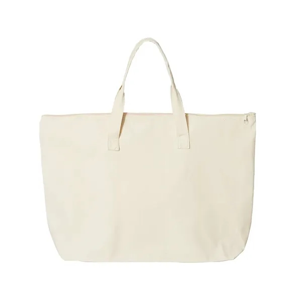 Liberty Bags Tote with Top Zippered Closure - Liberty Bags Tote with Top Zippered Closure - Image 3 of 6