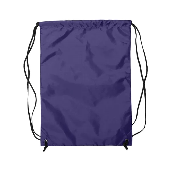 Liberty Bags Zippered Drawstring Backpack - Liberty Bags Zippered Drawstring Backpack - Image 8 of 14