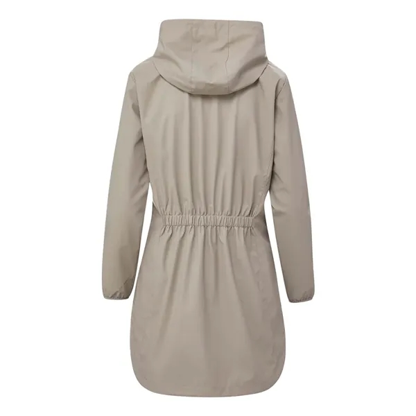 MV Sport Women's Vintage Hooded Rain Jacket - MV Sport Women's Vintage Hooded Rain Jacket - Image 6 of 6