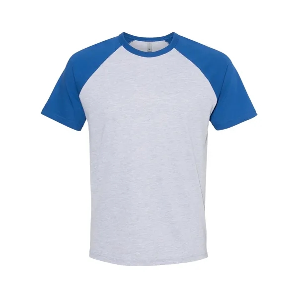 Next Level Unisex Cotton Raglan T-Shirt - Next Level Unisex Cotton Raglan T-Shirt - Image 19 of 22