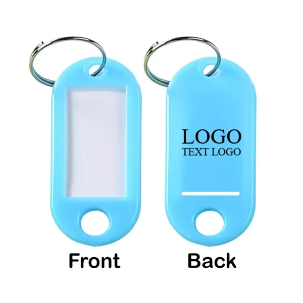 Plastic Key Tags With Label Window - Plastic Key Tags With Label Window - Image 3 of 21