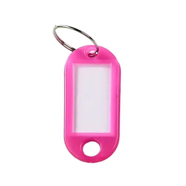 Plastic Key Tags With Label Window - Plastic Key Tags With Label Window - Image 4 of 21