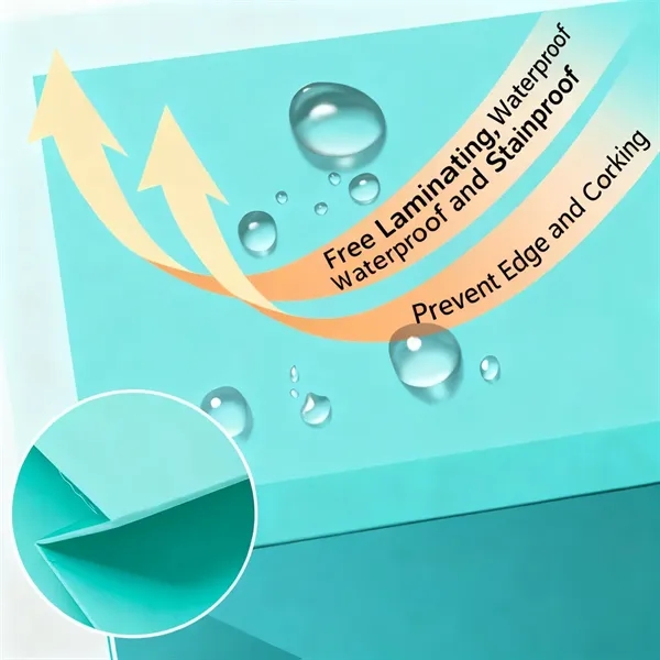 Luxury Matte Paper Tote Bag with Satin Ribbon Handles - Luxury Matte Paper Tote Bag with Satin Ribbon Handles - Image 3 of 3