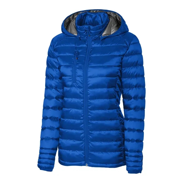 Clique Hudson Insulated Womens Full-Zip Puffer Jacket - Clique Hudson Insulated Womens Full-Zip Puffer Jacket - Image 6 of 6