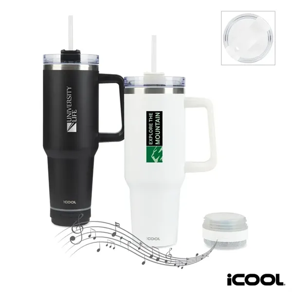 iCOOL® Borrego 40 oz. Double Wall, Stainless Steel Travel... - iCOOL® Borrego 40 oz. Double Wall, Stainless Steel Travel... - Image 0 of 16
