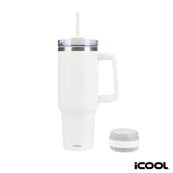 iCOOL® Borrego 40 oz. Double Wall, Stainless Steel Travel... - iCOOL® Borrego 40 oz. Double Wall, Stainless Steel Travel... - Image 12 of 16