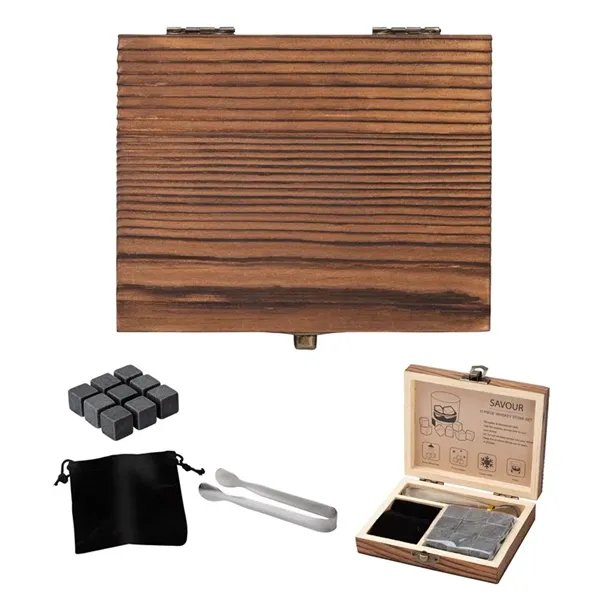Savour 11-Piece Whiskey Stone Set - Savour 11-Piece Whiskey Stone Set - Image 2 of 9