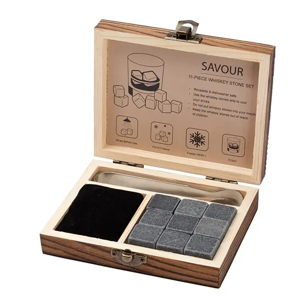 Savour 11-Piece Whiskey Stone Set - Savour 11-Piece Whiskey Stone Set - Image 4 of 9