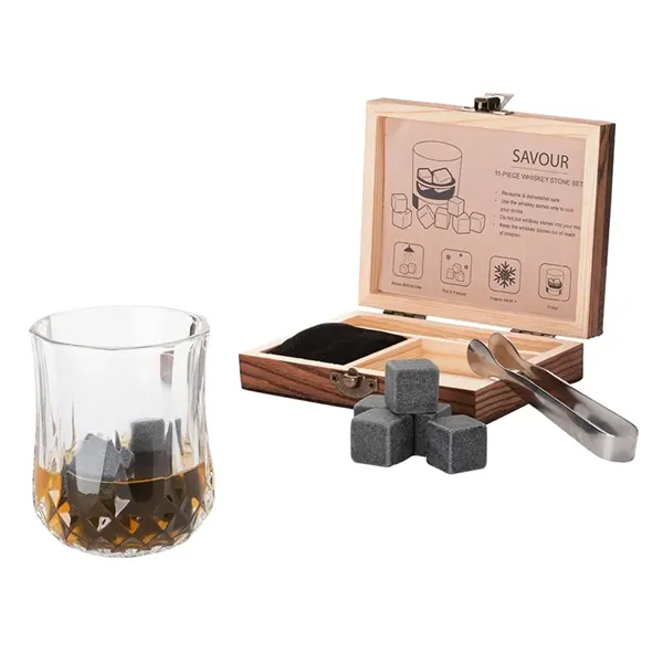 Savour 11-Piece Whiskey Stone Set - Savour 11-Piece Whiskey Stone Set - Image 7 of 9