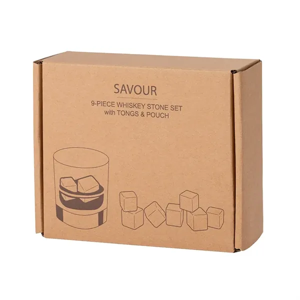 Savour 11-Piece Whiskey Stone Set - Savour 11-Piece Whiskey Stone Set - Image 8 of 9