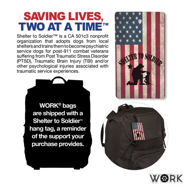 WORK® Pro II Laptop Backpack - WORK® Pro II Laptop Backpack - Image 10 of 11