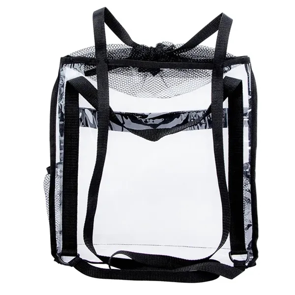 Ramsey Clear Drawstring Backpack - Ramsey Clear Drawstring Backpack - Image 5 of 6