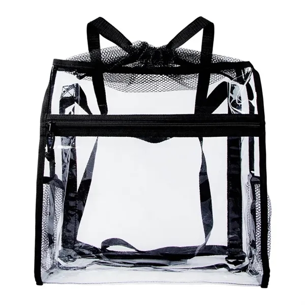 Ramsey Clear Drawstring Backpack - Ramsey Clear Drawstring Backpack - Image 6 of 6