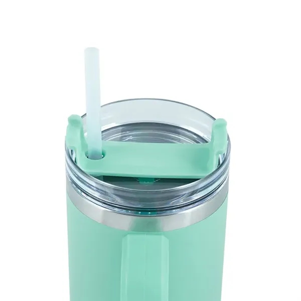 Lyon 30 oz. Double Wall Stainless Steel Travel Mug - Lyon 30 oz. Double Wall Stainless Steel Travel Mug - Image 6 of 42