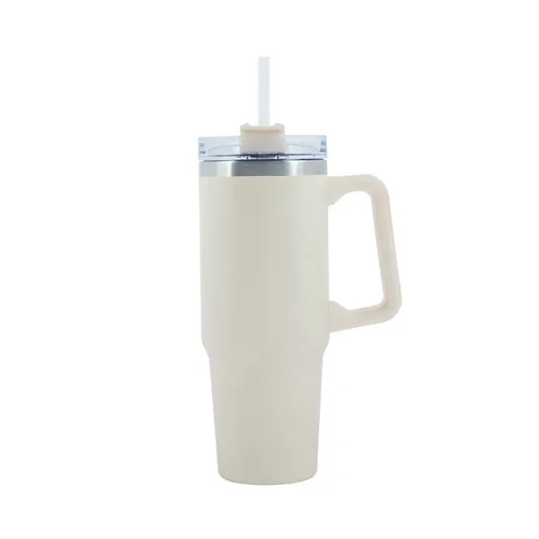 Lyon 30 oz. Double Wall Stainless Steel Travel Mug - Lyon 30 oz. Double Wall Stainless Steel Travel Mug - Image 22 of 42